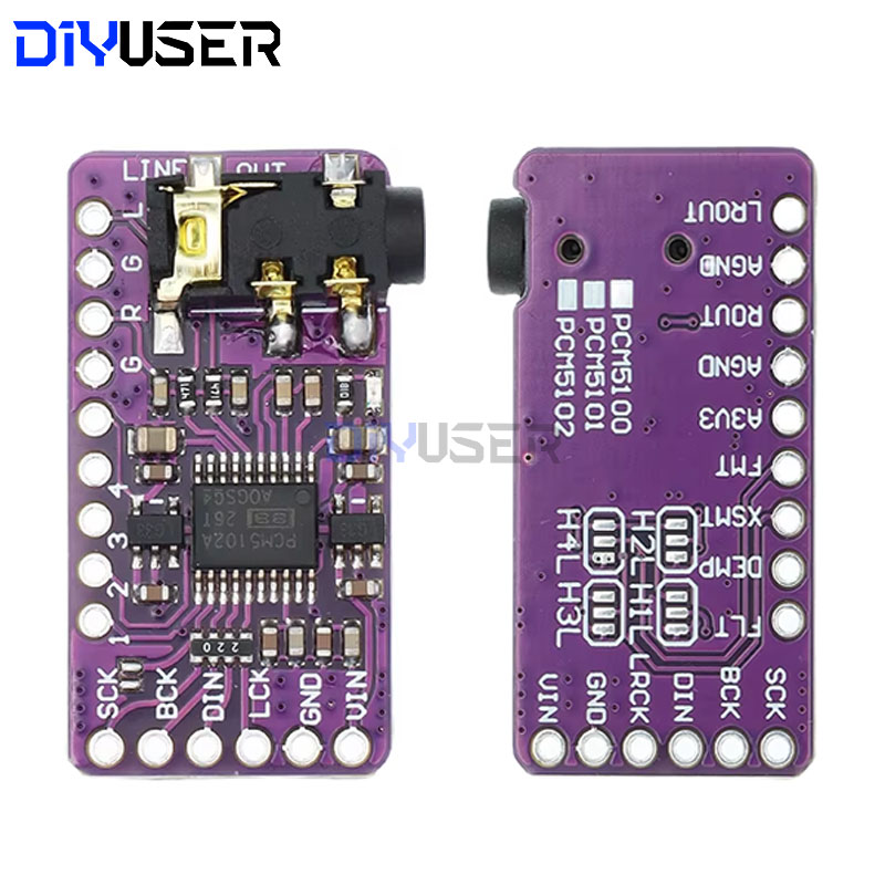DIYUSER arayüzü I2S PCM5102A D - Pcm5102 incelemesi ve fiyatı