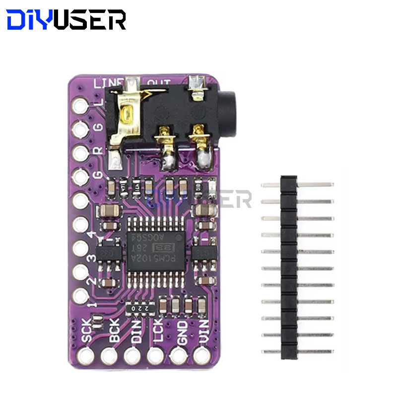 DIYUSER arayüzü I2S PCM5102A D - Pcm5102 incelemesi ve fiyatı