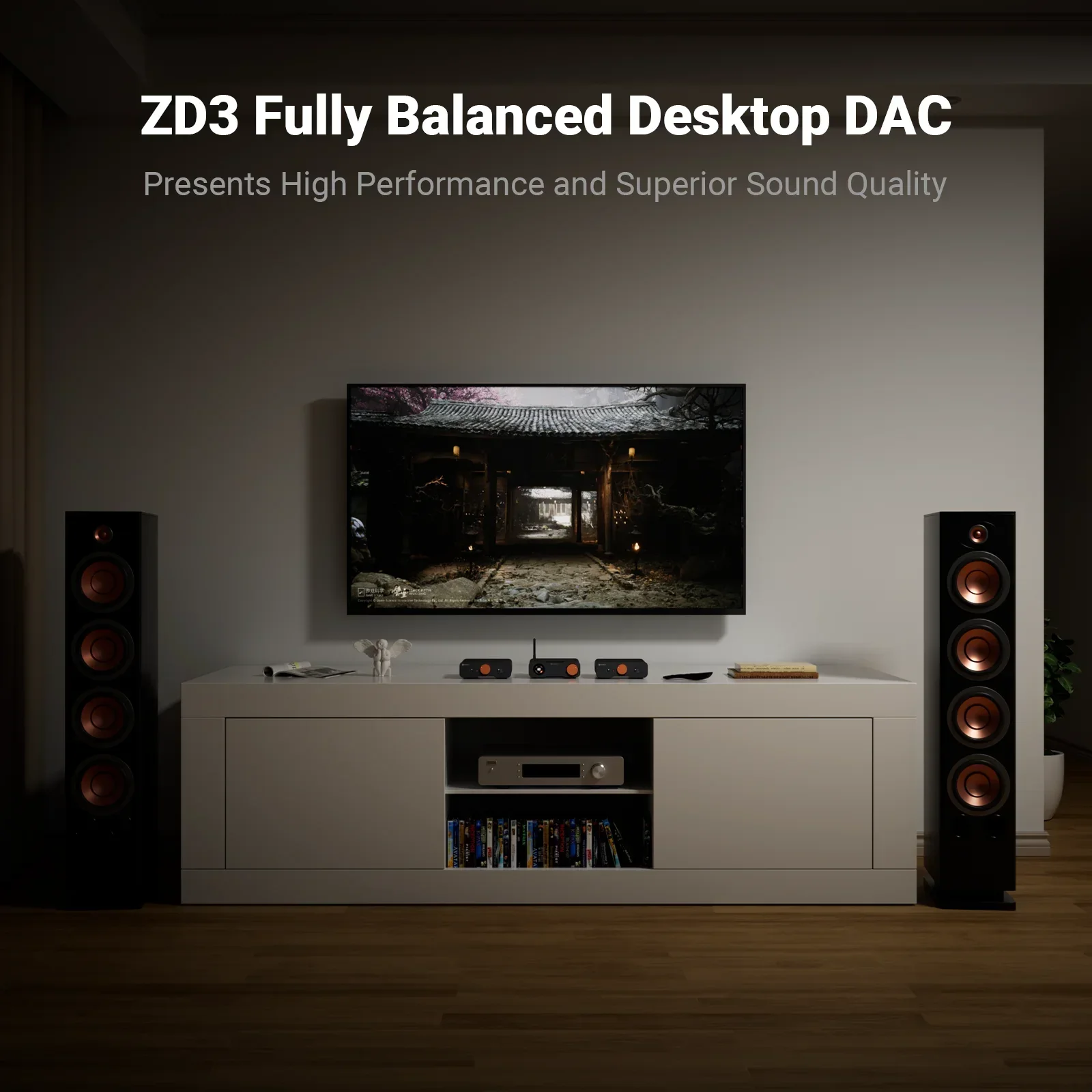 Fosi Audio ZD3 Mavi Tam Dengel - Audio Dac incelemesi ve fiyatı