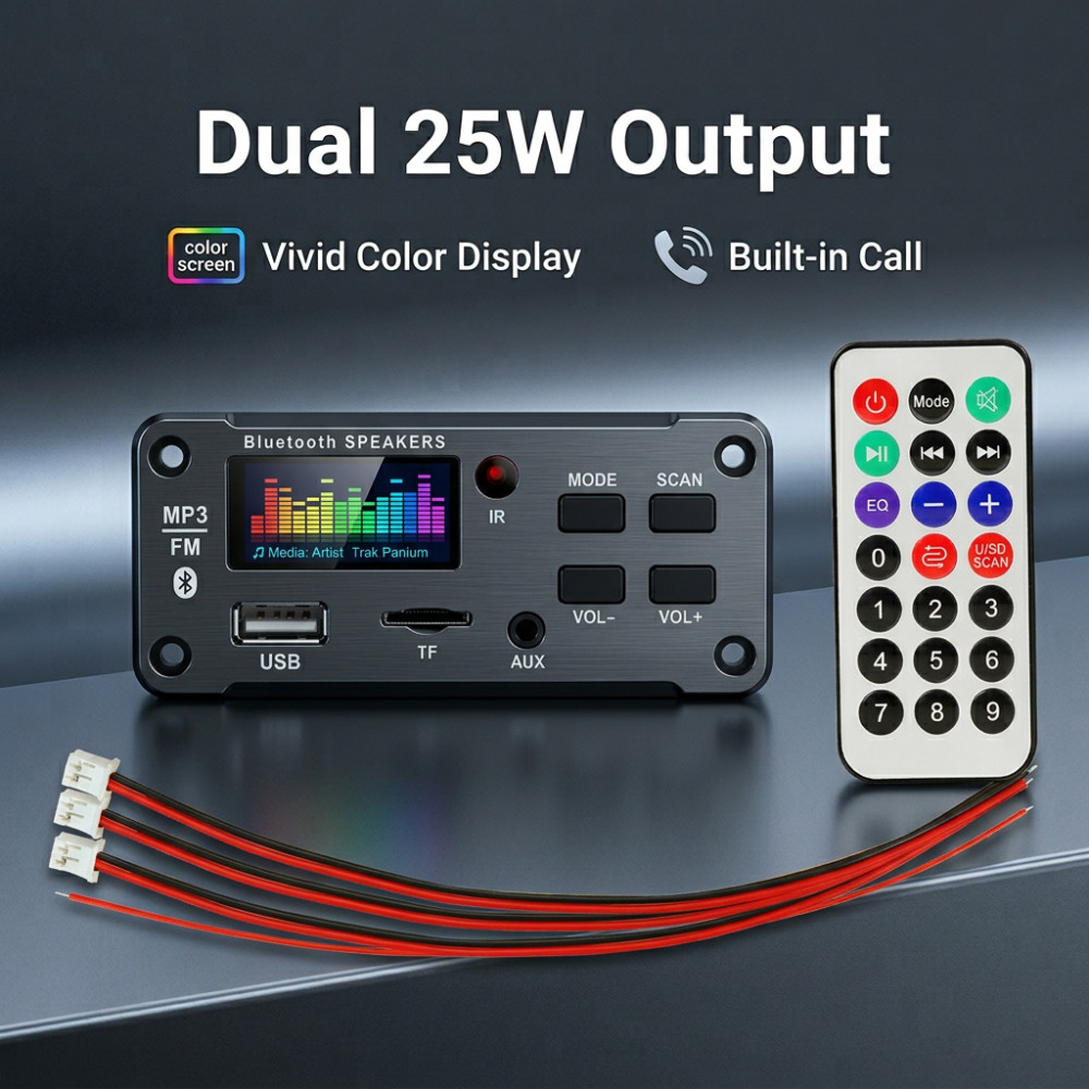 50W Amplifikatör Bluetooth MP3 - Volume Control Board incelemesi ve fiyatı