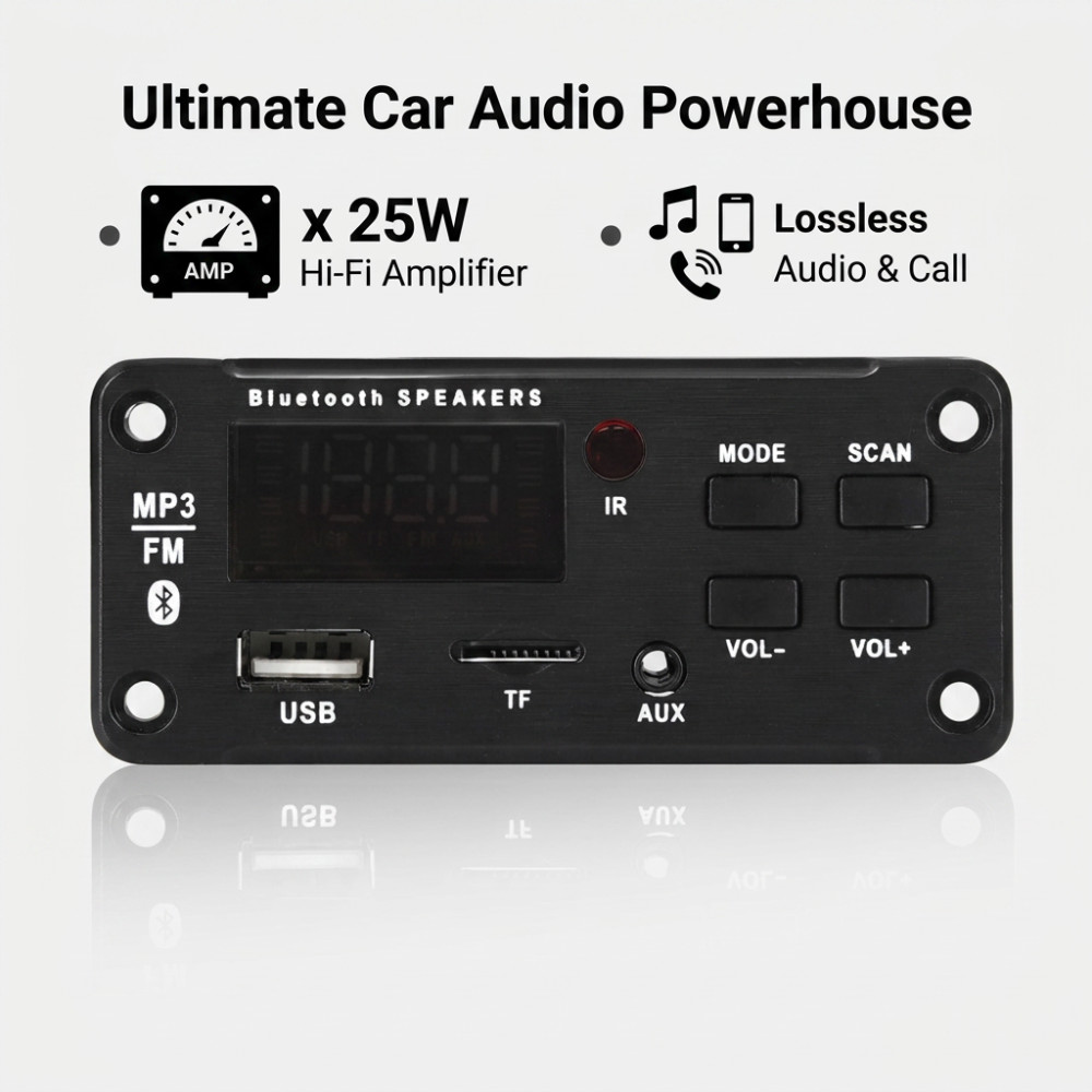 50W Amplifikatör Bluetooth MP3 - Volume Control Board incelemesi ve fiyatı
