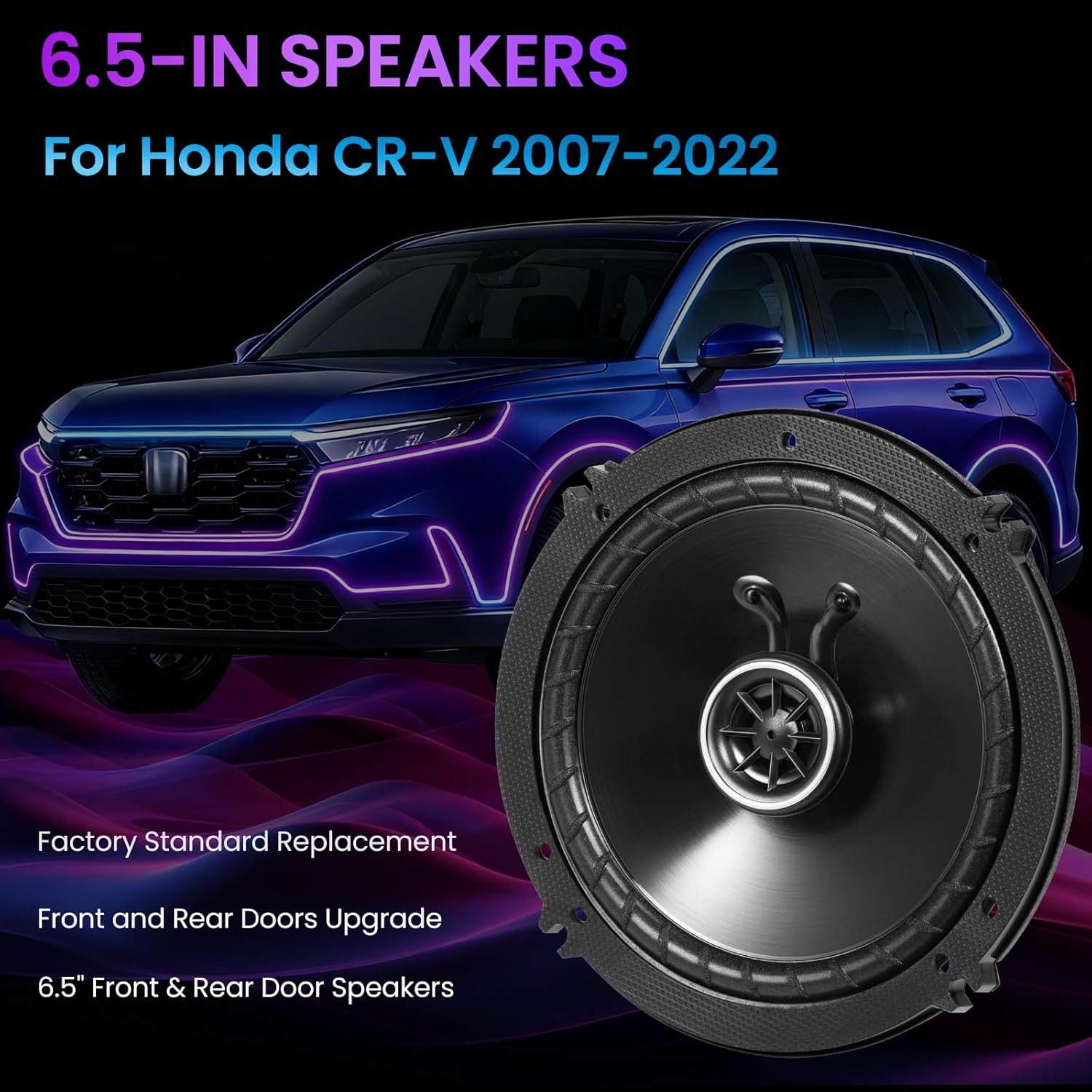 Honda CR-V 2007-2022 Yükseltme - Speaker Kit incelemesi ve fiyatı