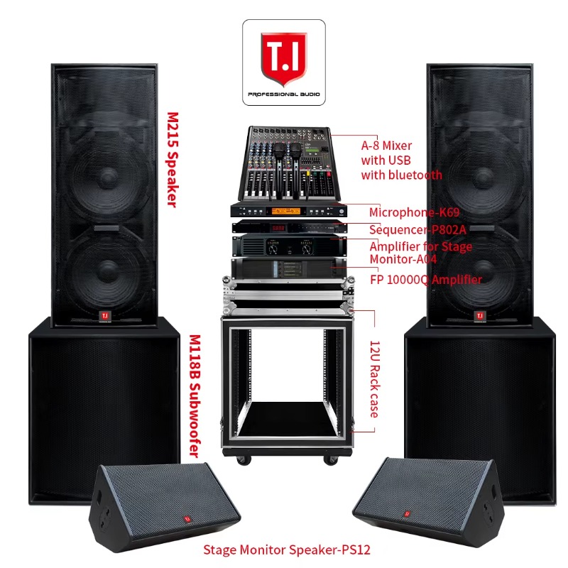 800W Çift 15 İnç Tam Aralıklı  - Full Range Speaker incelemesi ve fiyatı