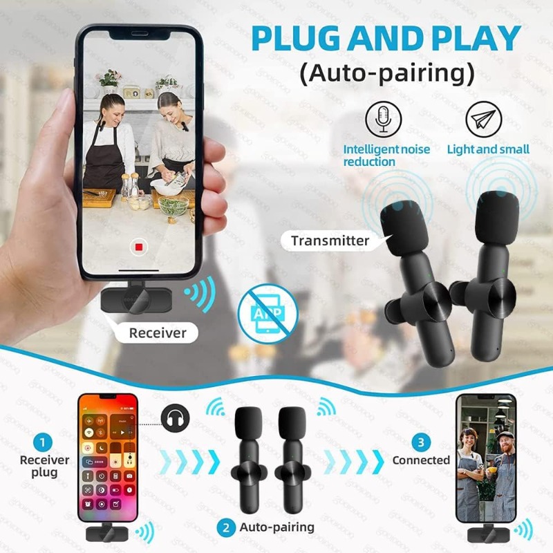 iPhone iPad için Kablosuz Yaka - Microphone Capsule incelemesi ve fiyatı