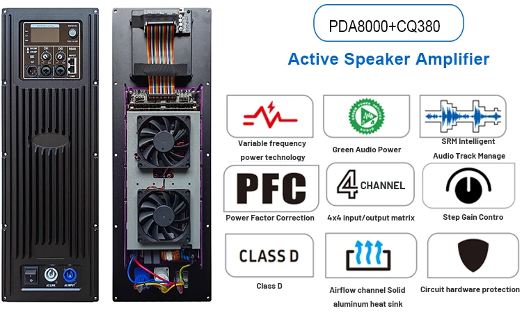 TLF PFA8000+CQ380 Amplifikatör - Class D Amplifier incelemesi ve fiyatı