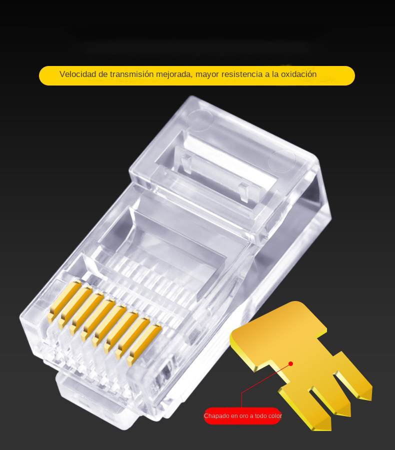 100 adet Cat6 Cat6e CAT5e RJ45 - Rj45 Jack incelemesi ve fiyatı