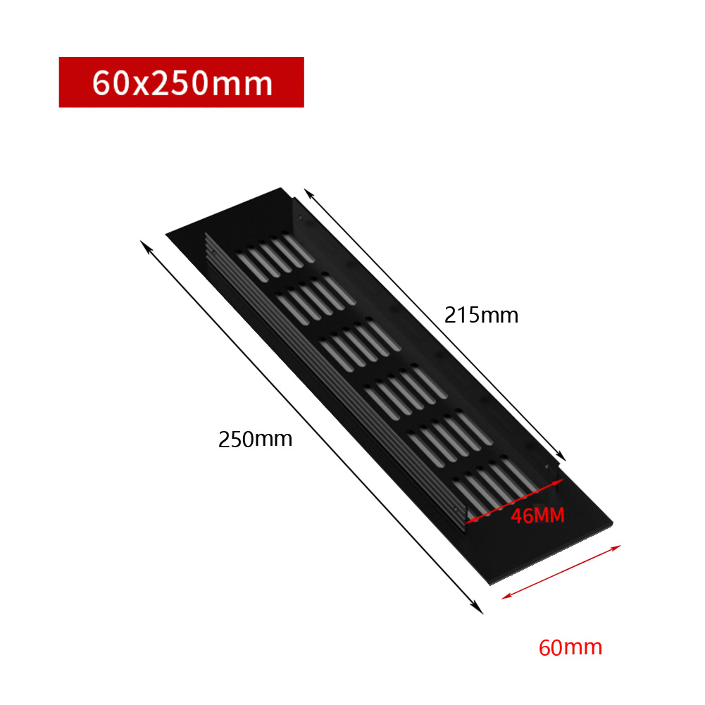 60mm alüminyum dikdörtgen dola - Ventilation Grille Aluminum incelemesi ve fiyatı