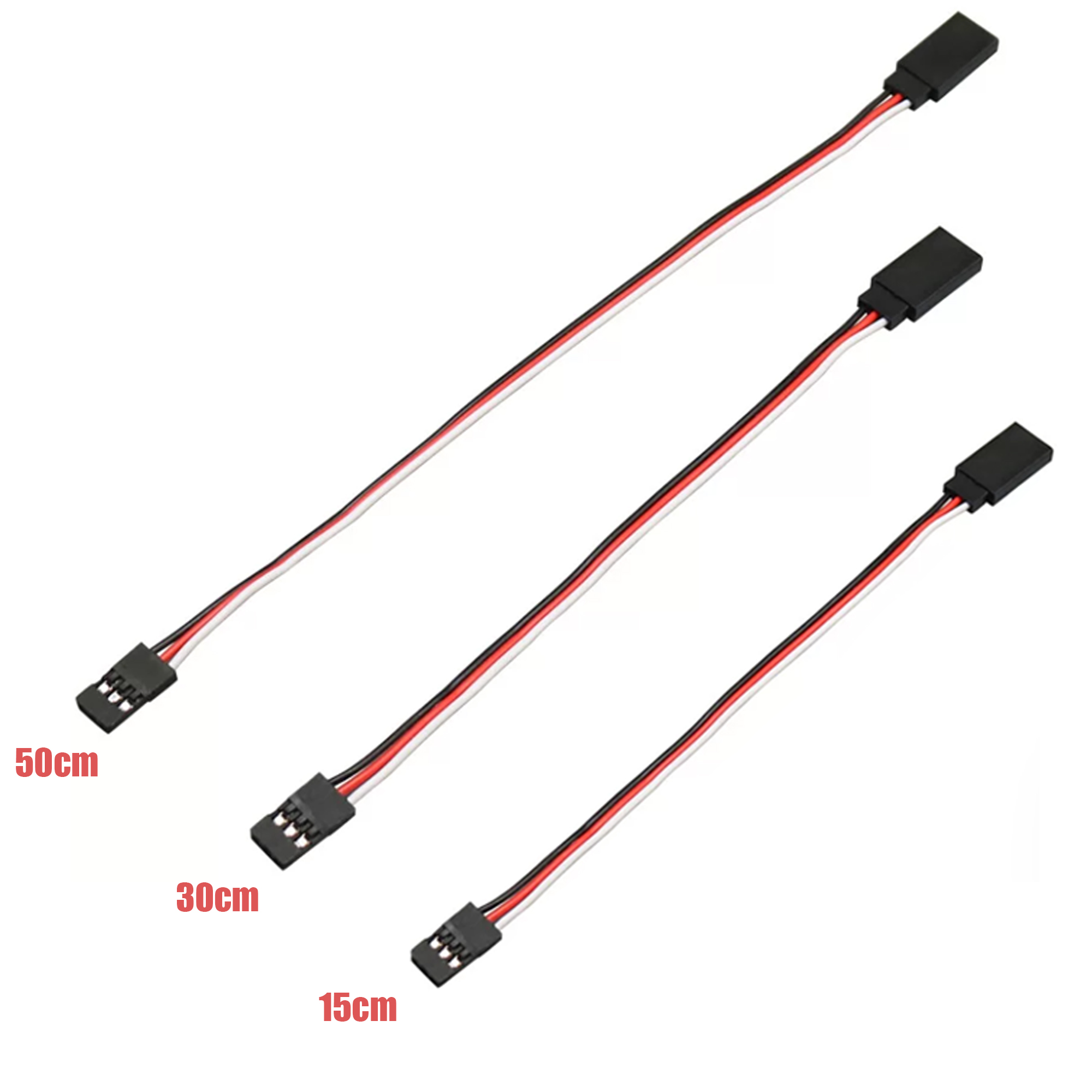 150/300/500 mm RC Servo Uzatma - Rca Cable incelemesi ve fiyatı