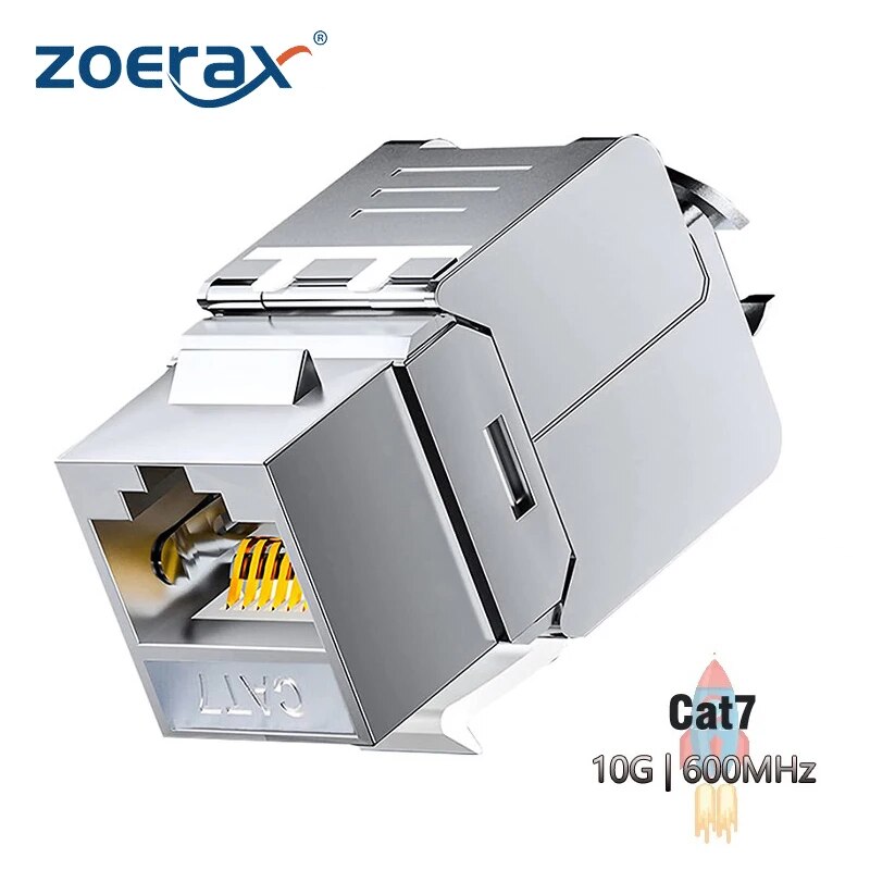 ZOERAX Cat6a Cat7 Keystone Jac - Rj45 Jack incelemesi ve fiyatı