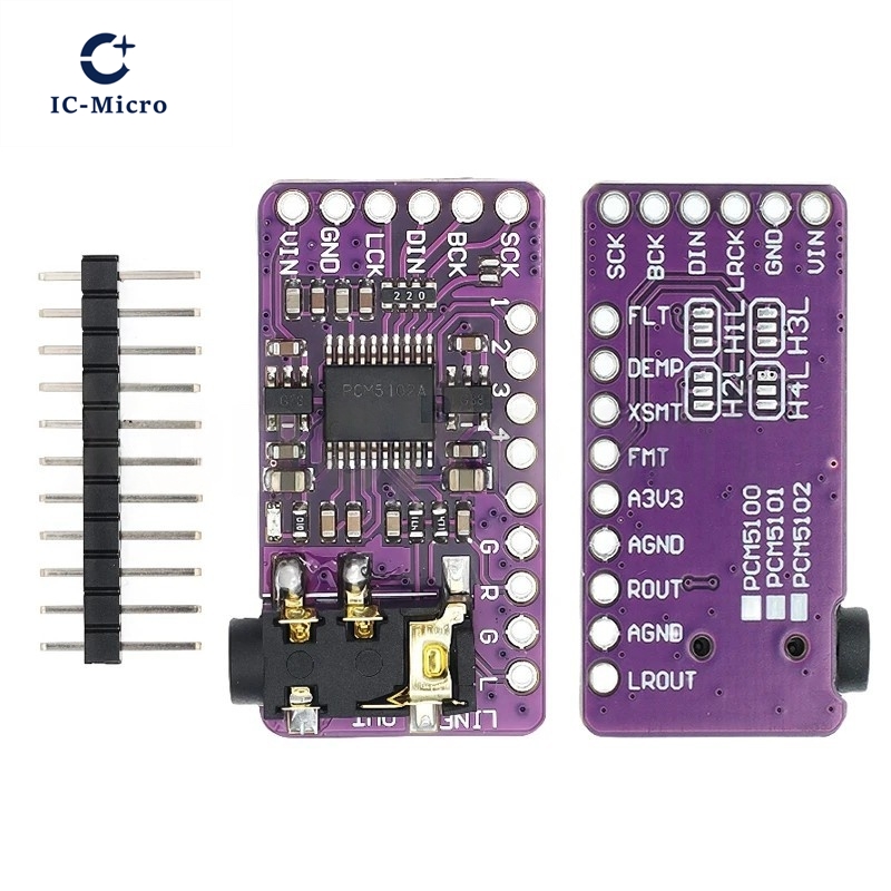 1-10 adet arayüzü I2S PCM5102A - Pcm5102 incelemesi ve fiyatı
